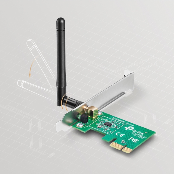 150Mbps Wireless N PCI Express Adapter - Image 5