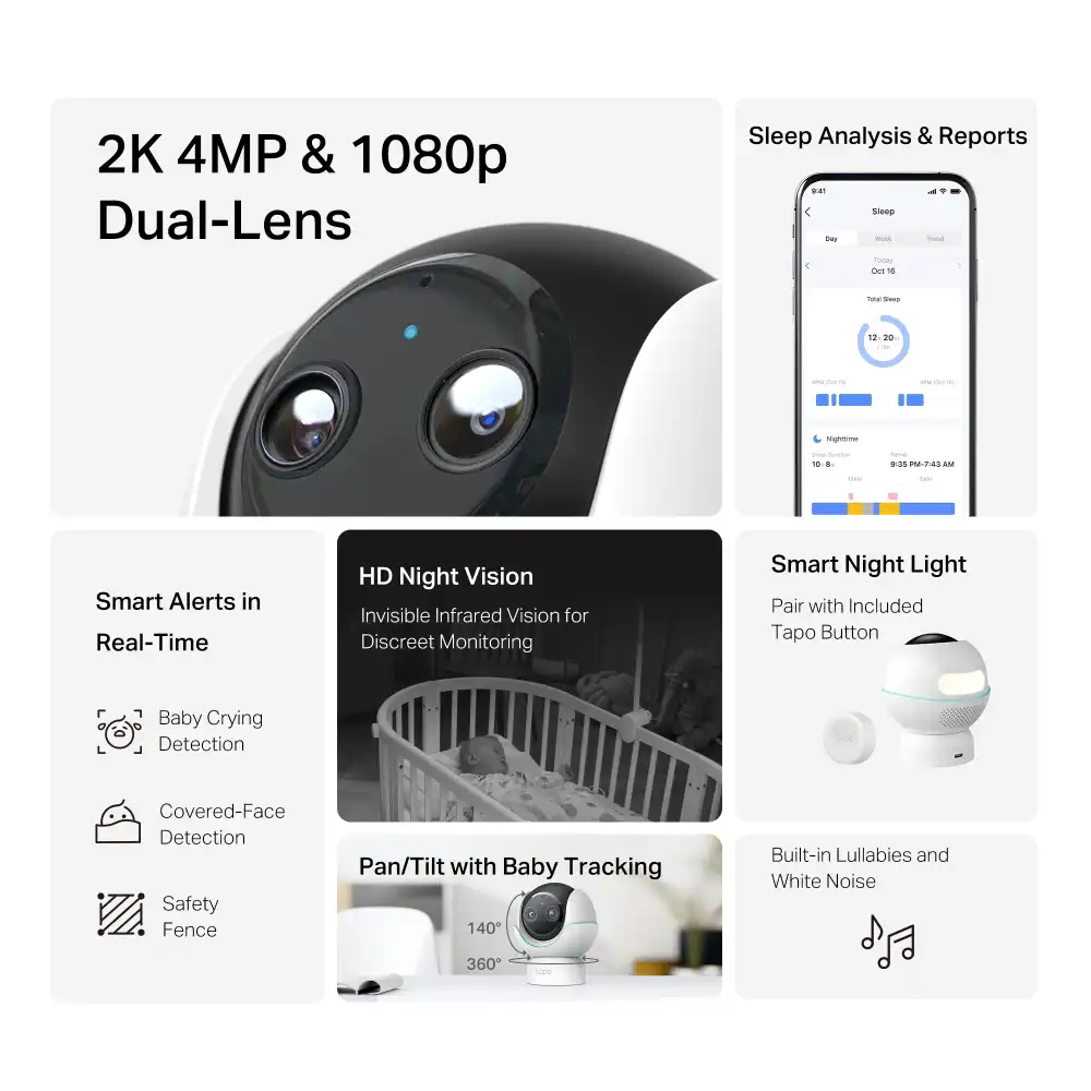 Dual-Lens Smart Baby Camera - Image 12