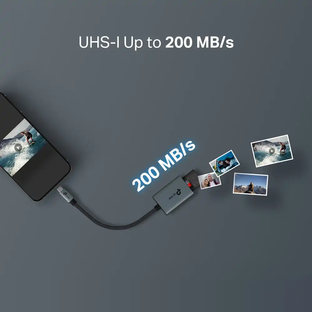 USB 3.0 Type-C to SD & microSD 3.0 Card Reader - Image 8