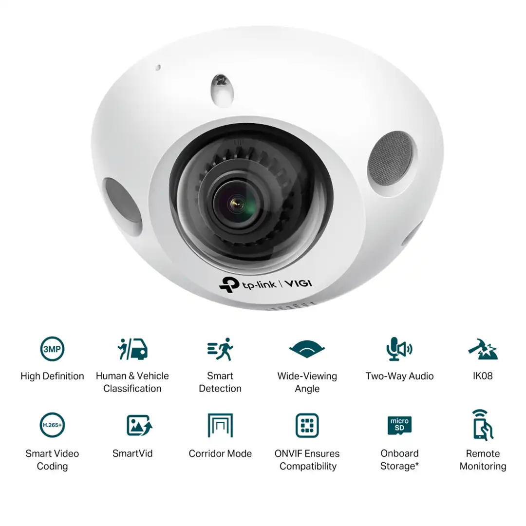 VIGI 3MP IR Dome Network Camera - Image 2