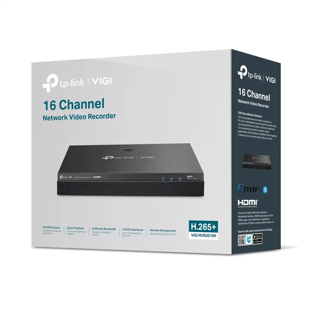 VIGI 16 Channel Network Video Recorder - Image 3
